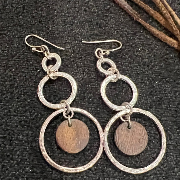 Lia Sophia Silver Necklace with Gold and Brown Accents - Picture 6 of 6